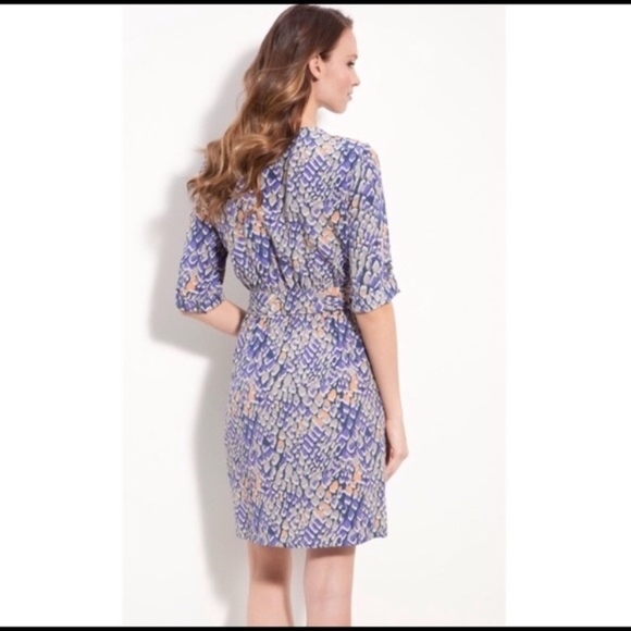 Presley Skye Silk Dress Reptile Print - Picture 8 of 8